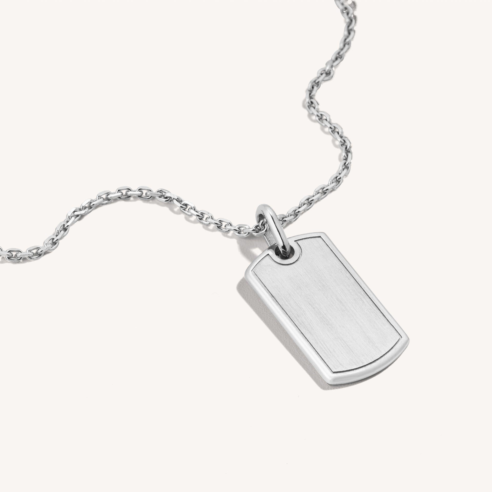 Beveled Dog Tag
