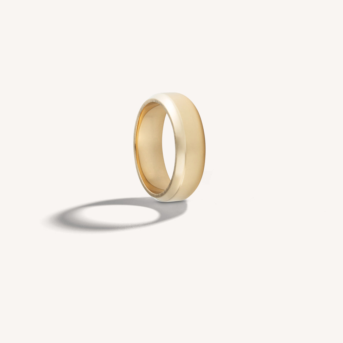 Polished Beveled Ring
