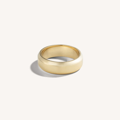 Polished Beveled Ring