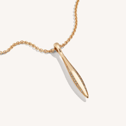 Double Diamond Sword Pendant