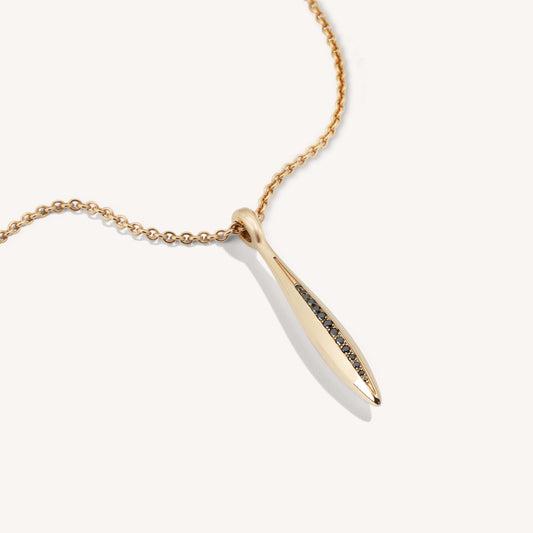 Single Diamond Sword Pendant