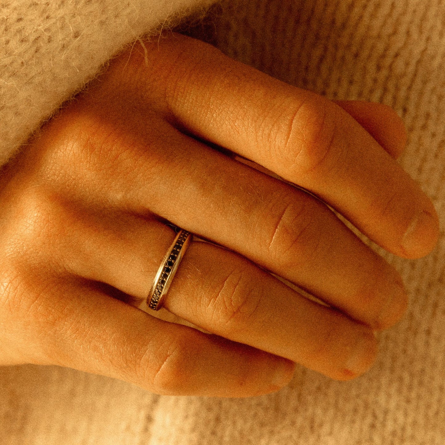 Slim Diamond Ring