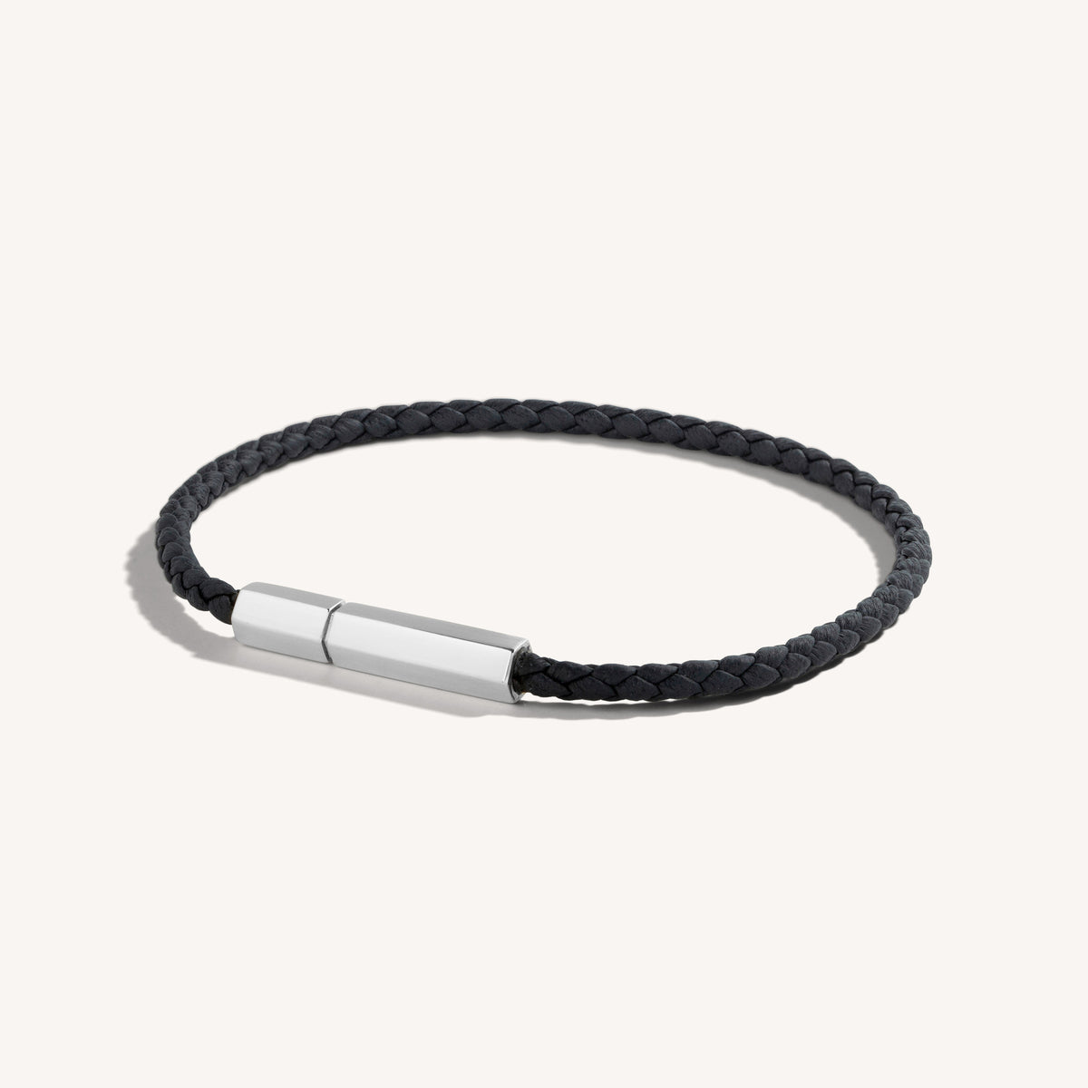 Hexagonal Leather Bracelet